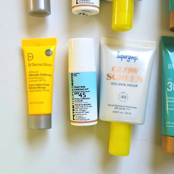 x13 Sun Screen Bundle Supergoop! Cay Isle Biossance Peter Thomas Summer Fridays - Picture 10 of 11